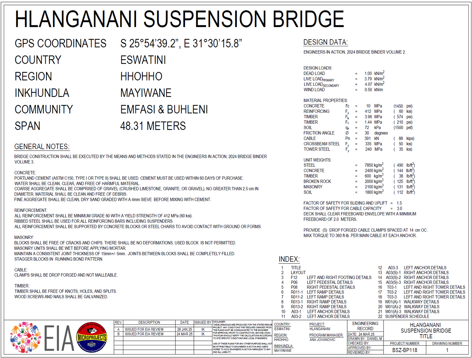 Hlanganani Suspension Bridge image 1